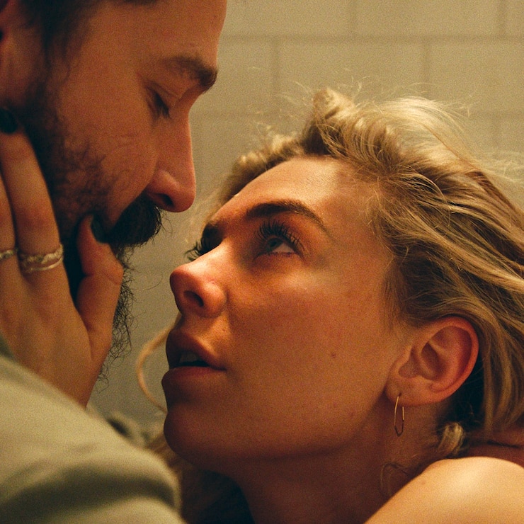 PIECES OF A WOMAN: (L to R) Shia LeBeouf as Sean and Vanessa Kirby as Martha