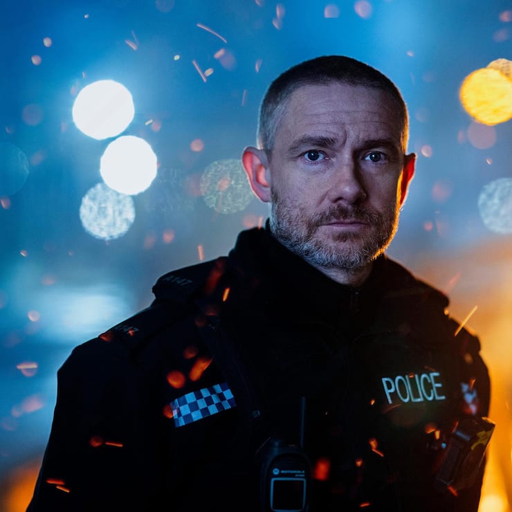  Streifencop Chris (Martin  Freeman) ist eine tickende Zeitbombe.