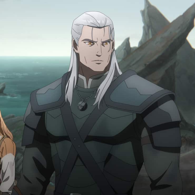 Visuell erinnert der animierte Hexer an Henry Cavill aus der Netflix-Serie.