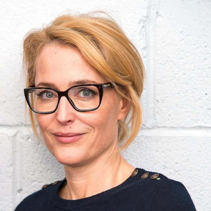 NEW YORK, NY - MARCH 15: Gillian Anderson attends Tribeca Talks in support of UN Women's HeforShe at SVA Theatre on March 15, 2017 in New York City. (Photo by Mike Pont/Getty Images)