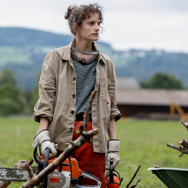Kann sich in der 3. Staffel verwirklichen: Sophie Hutter als Sarah Wyss in «Neumatt».