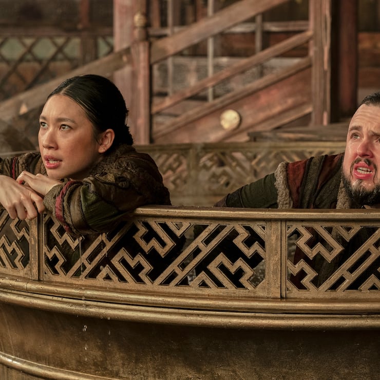 Jin (Jess Hong) und Jack (John Bradley) gelangen in eine virtuelle Spielwelt.