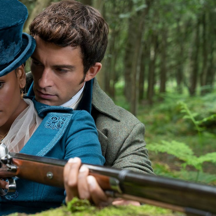2. Staffel «Bridgerton» mit  Simone Ashley und Jonathan Bailey