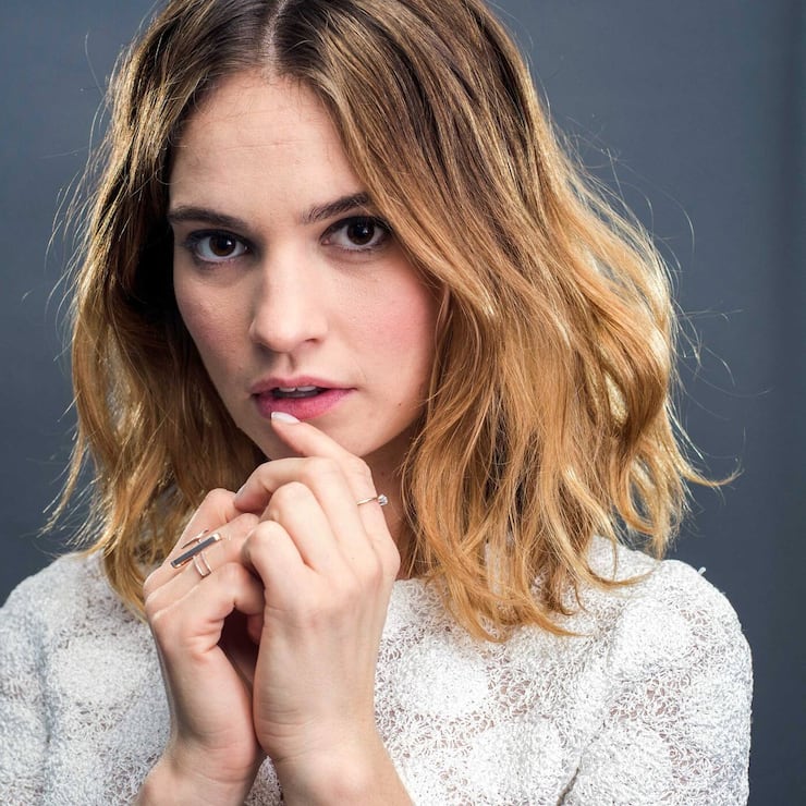 Lily  James