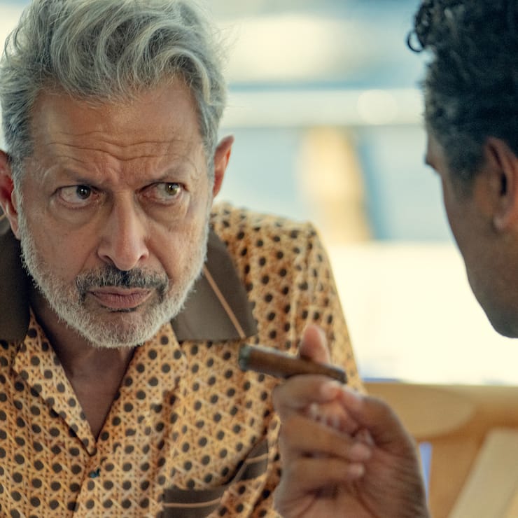 «Kaos» mit Jeff Goldblum (l.) und Cliff Curtis verpflanzt die griechische Mythologie in die Gegenwart.