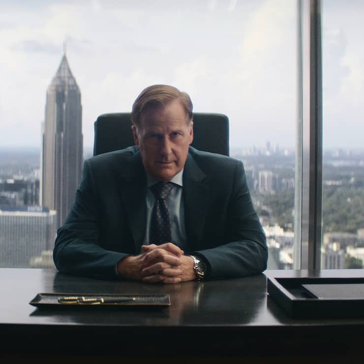 Machtversessen und narzisstisch: Jeff Daniels als Firmenboss Charlie Croker. 