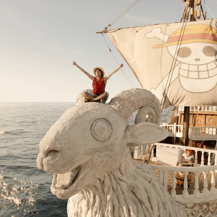 Ruffy und seine Crew machen in «One Piece» mit der «Flying Lamb» die Weltmeere ­ unsicher.