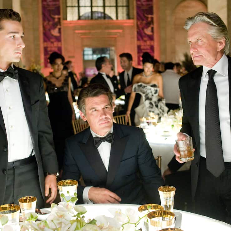 Wall Street: Geld schläft nicht: Von links: SHIA LABEOUF als Jacob Moore, JOSH BROLIN als Bretton James und MICHAEL DOUGLAS als Gordon Gekko.
