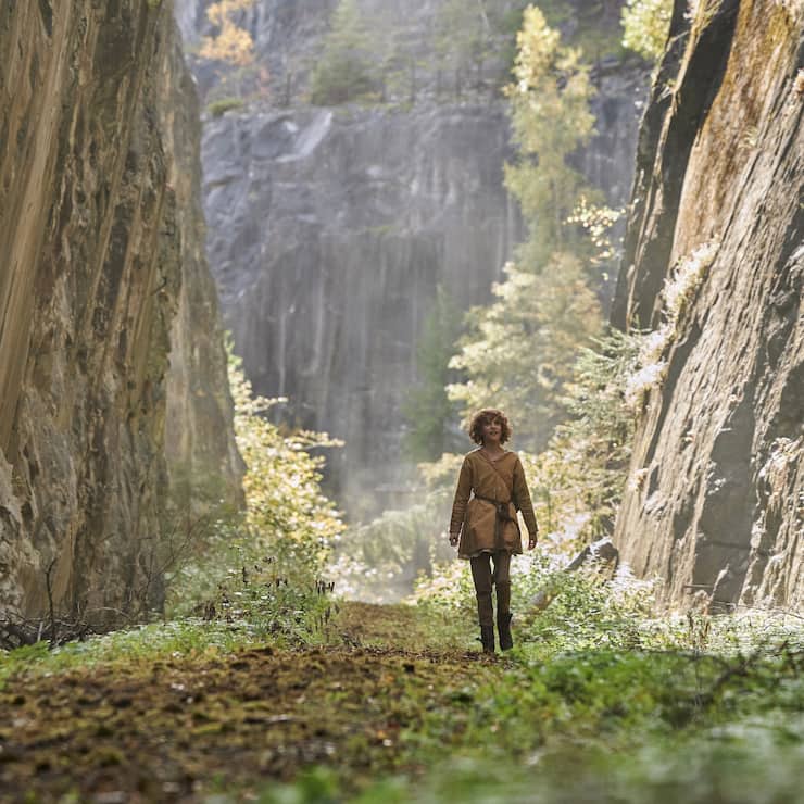 Mutiges Mädchen im grossen Wald: Ronja Räubertochter (Kerstin Linden).