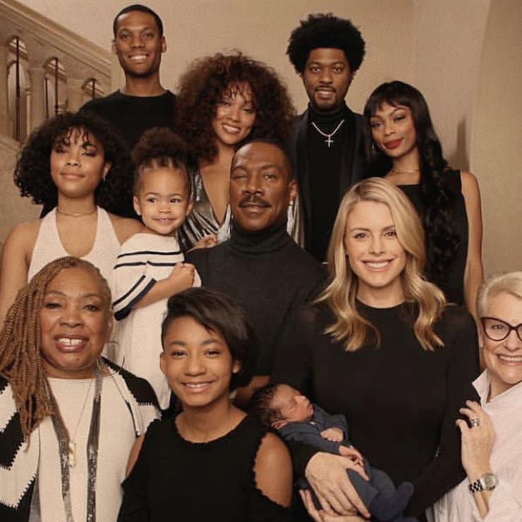 Finde den Eddie! Die Grossfamilie Murphy in ihrem Zuhause in Los Angeles.