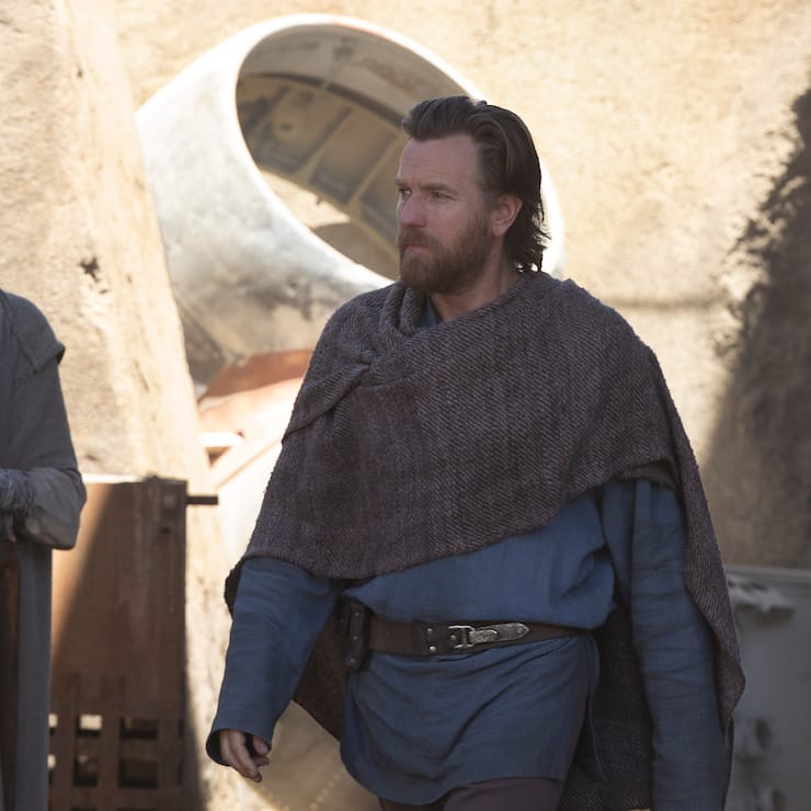 Obi-Wan Kenobi (Ewan McGregor) in Lucasfilm's OBI-WAN KENOBI, exclusively on Disney+. © 2022 Lucasfilm Ltd. & ™. All Rights Reserved.