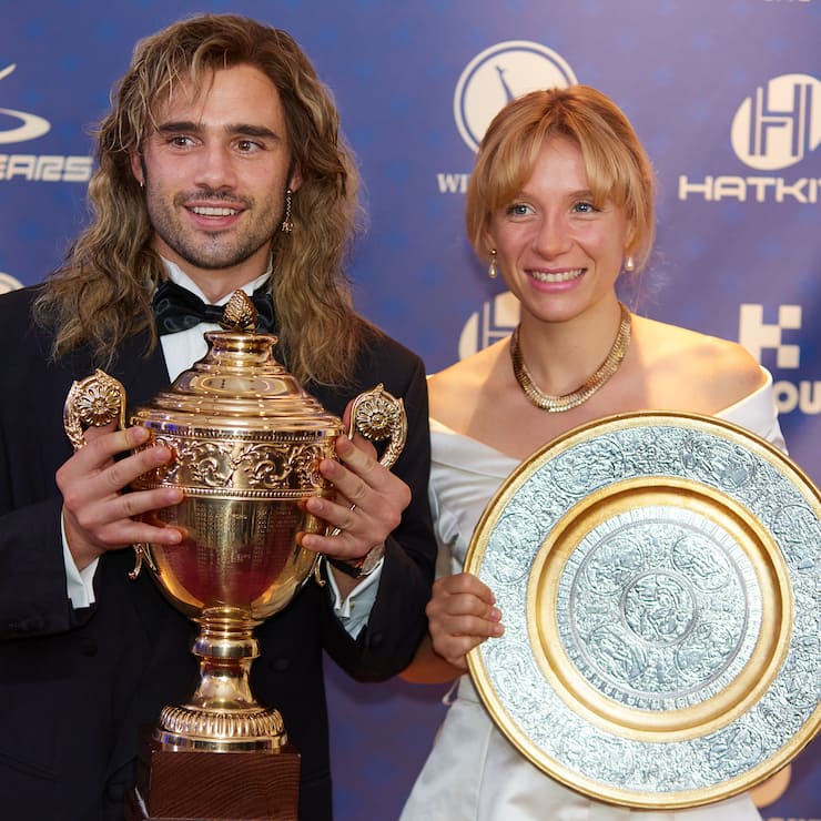 Graf (Lena Klenke) und Agassi (Toby Sebastian) kannten sich schon lange, bis es endlich Klick machte.