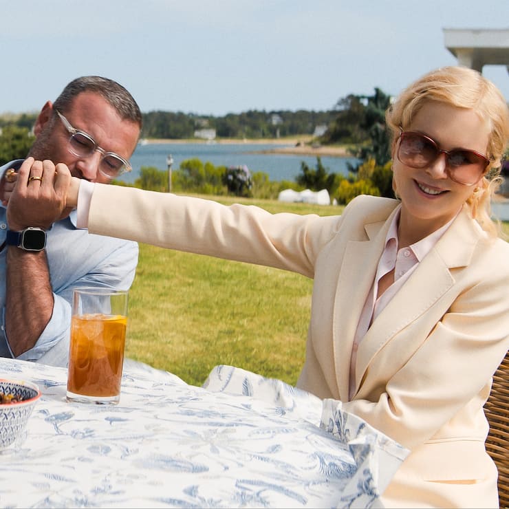 Reich, schön – und kriminell? Tag (Liev Schreiber) und Greer Winbury (Nicole Kidman) mit Pokerface.