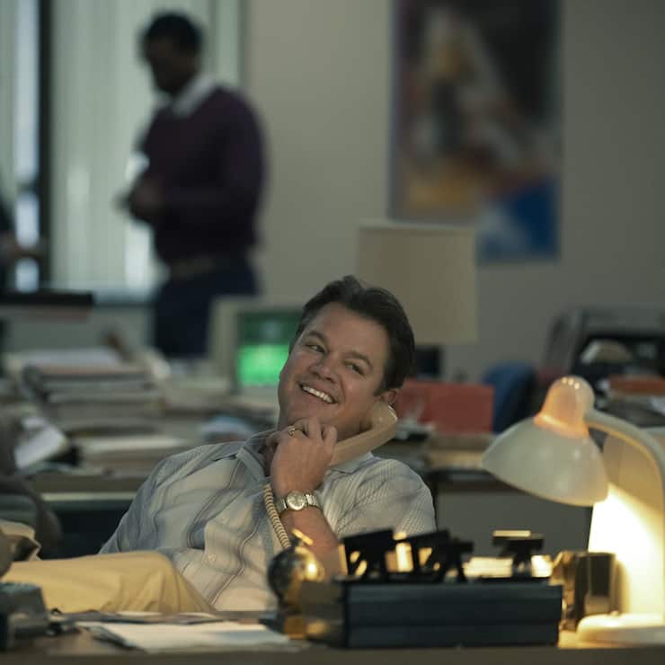 Nike Manager Sonny Vaccaro (Matt Damon)  ist hinter Michael Jordan her.