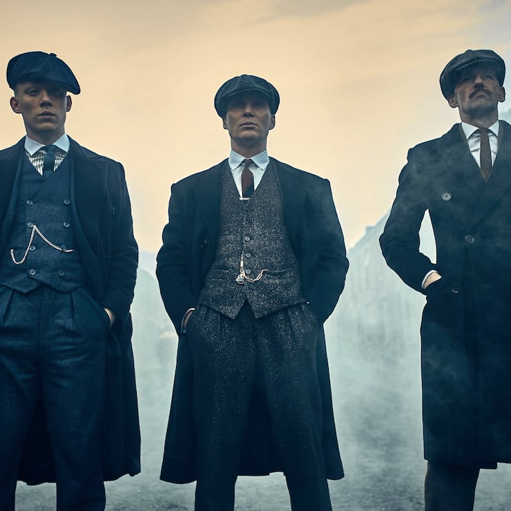 Steven Knights grösster Wurf waren die «Peaky Blinders» mit Joe Cole, Cillian Murphy und Paul Anderson (v. l.).
