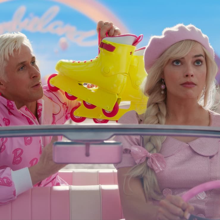 Vom Barbieland ins La La Land: Ken (Ryan Gosling) und Barbie (Margot Robbie) brechen in die Realität auf.