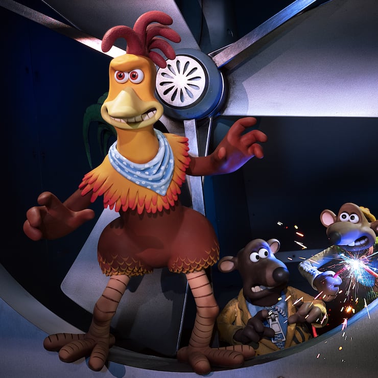 Dieses Mal wird bei «Chicken Run» nicht aus, sondern eingebrochen.