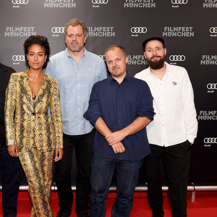 Thomas Schubert, Matthias Brandt, Larissa Sirah Herden, Jan Bonny, Matthias Murmann, Philipp Kässbohrer (v.l.)