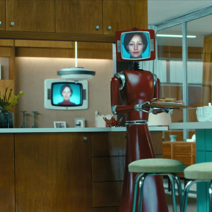 Smarthome aus den 70ern: Cassandra gibt den Ton an im Familienhaushalt.
