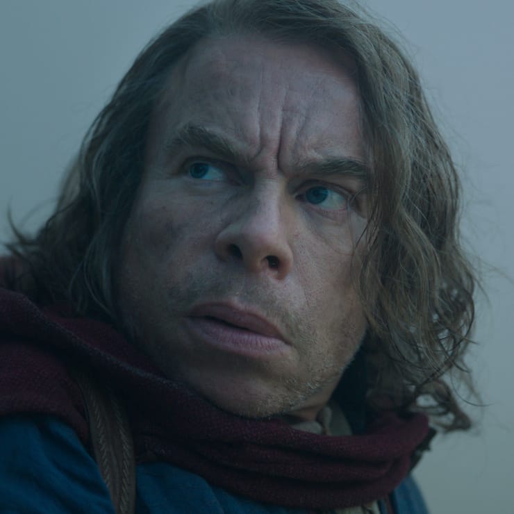 Willow Ufgood (Warwick Davis) in Lucasfilm's WILLOW exclusively on Disney+. Â©2022 Lucasfilm Ltd. & TM. All Rights Reserved.
