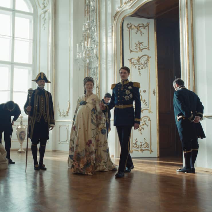 Ist endlich ein männlicher Thronfolger unterwegs? Elisabeth und Franz Joseph.