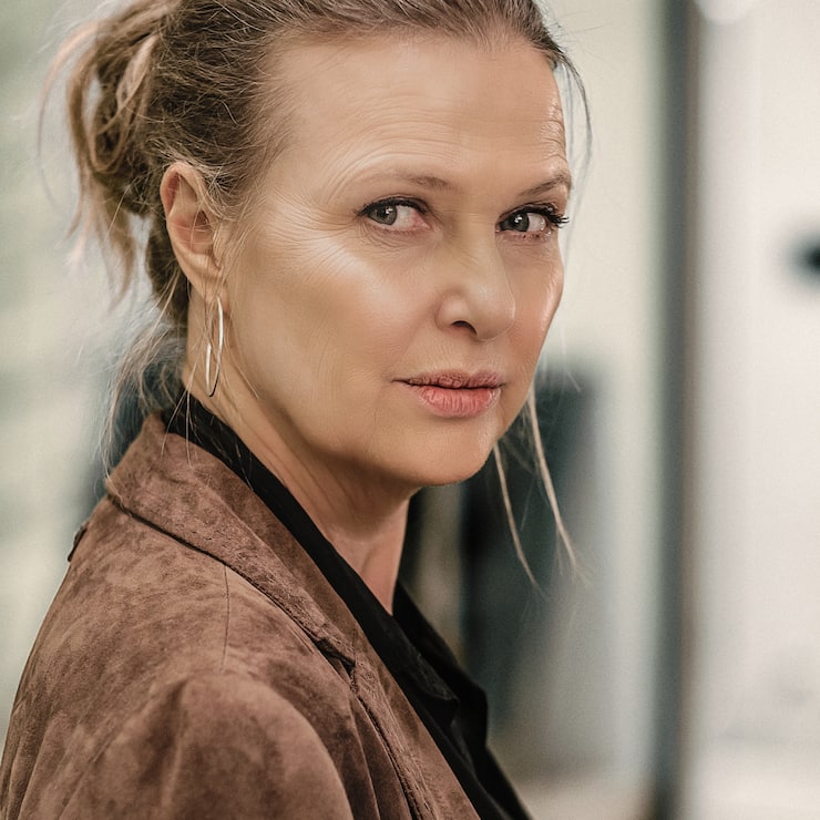 «Mit Jürgen Vogel kann man wunderbar Cowboy und Indianer spielen.»: Katharina Böhm (60).