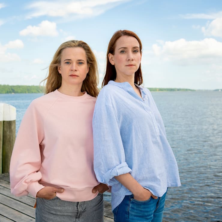 Caroline Hanke (l.) und Lena Dörrie haben in «Mordsschwestern» als Ermittlerduo beim Krimi­publikum gepunktet.
