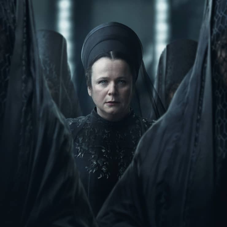Lenkt die Geschicke des Imperiums: Valya (Emily Watson) von den Bene Gesserit.