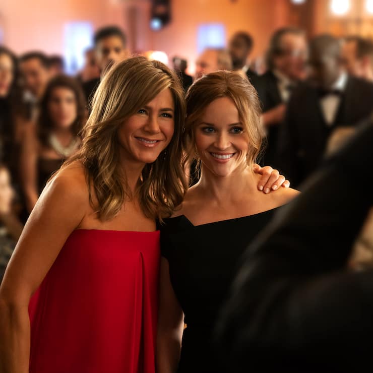 Jennifer Aniston und Reese Witherspoon in «The Morning Show»
