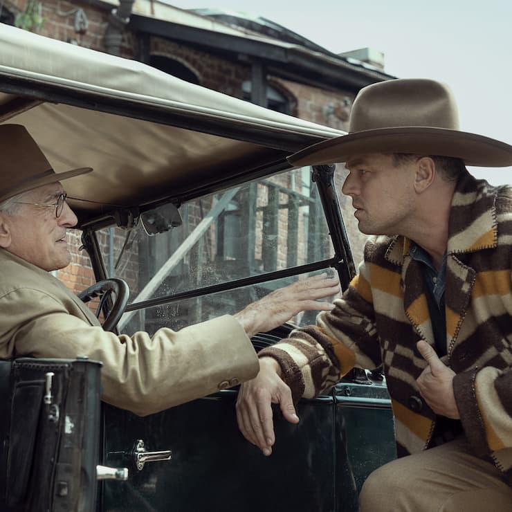 Alle hören auf das Kommando von Bill Hale (Robert De Niro, l., mit Leonardo DiCaprio)).