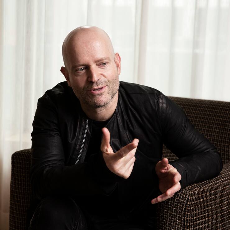 In this Oct. 16, 2017 photo, Filmmaker Marc Forster poses in New York to promote his latest film, "All I See Is You." (KEYSTONE/AP Invision/Taylor Jewell)