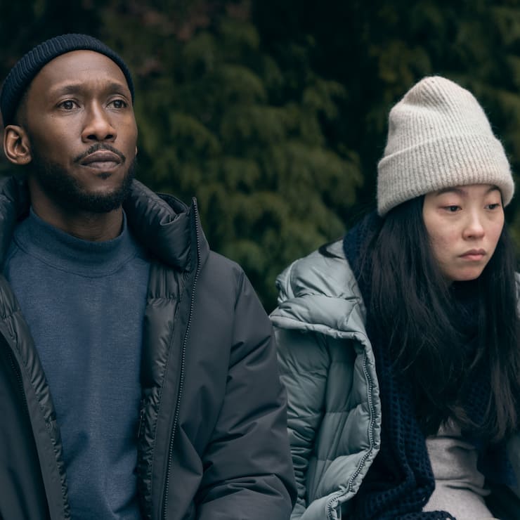 Todgeweihte Kunden der Klon-Klinik: Mahershala Ali und Awkwafina.