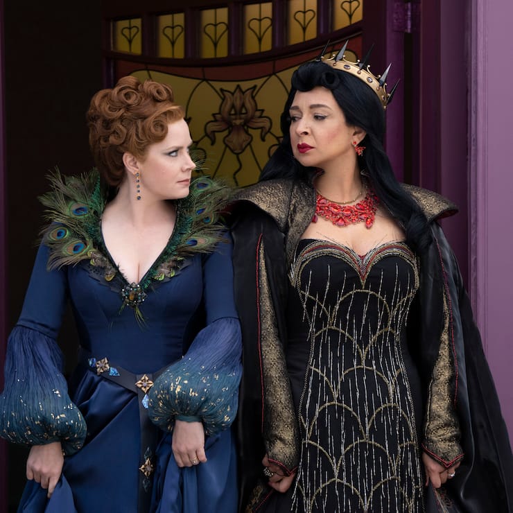 (L-R): Amy Adams as Giselle and Maya Rudolph as Malvina Monroe in Disney's live-action DISENCHANTED, exclusively on Disney+. Photo by Jonathan Hession. Â© 2022 Disney Enterprises, Inc. All Rights Reserved.