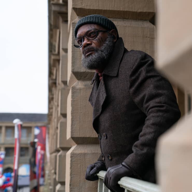 Samuel L. Jackson als Nick Fury in Marvel Studios' «Secret invasion».