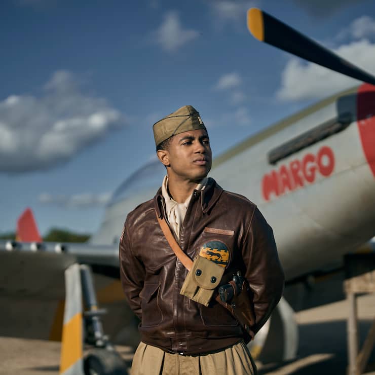 Ncuti Gatwa («Sex Education», «Barbie») als Lt. Robert H. Daniels.