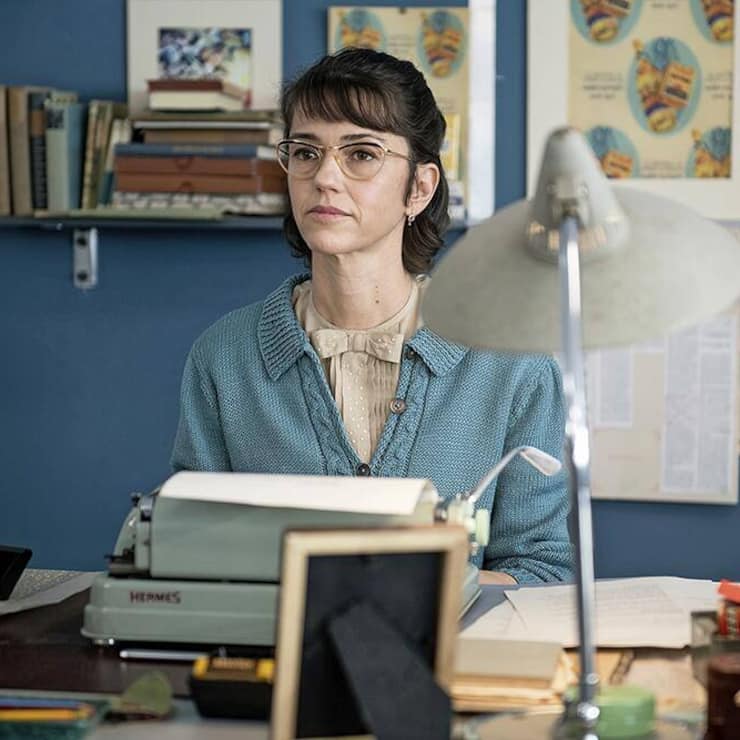 Kino – «Hallo Betty»: Werbetexterin Emmi Creola (Sarah Spale) schreibt für die von ihr kreierten Bossi-Hefte.