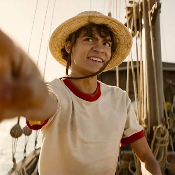 Nun sehen wir ihn in echt: Iñaki Godoy als Monkey D. Luffy in «One Piece» auf Netflix.