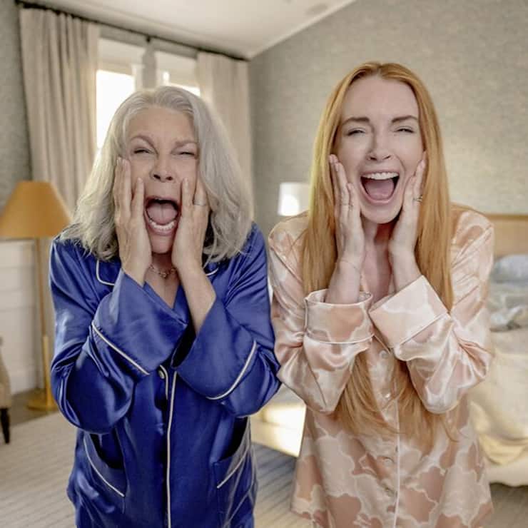 Kreisch! Die Körper von Jamie Lee Curtis und Lindsay Lohan werden erneut fremdgesteuert.