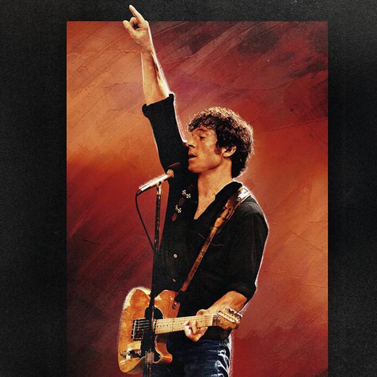 Die Menge ist elektrisiert: Jeremy Allen White als  Bruce The Boss Springsteen.