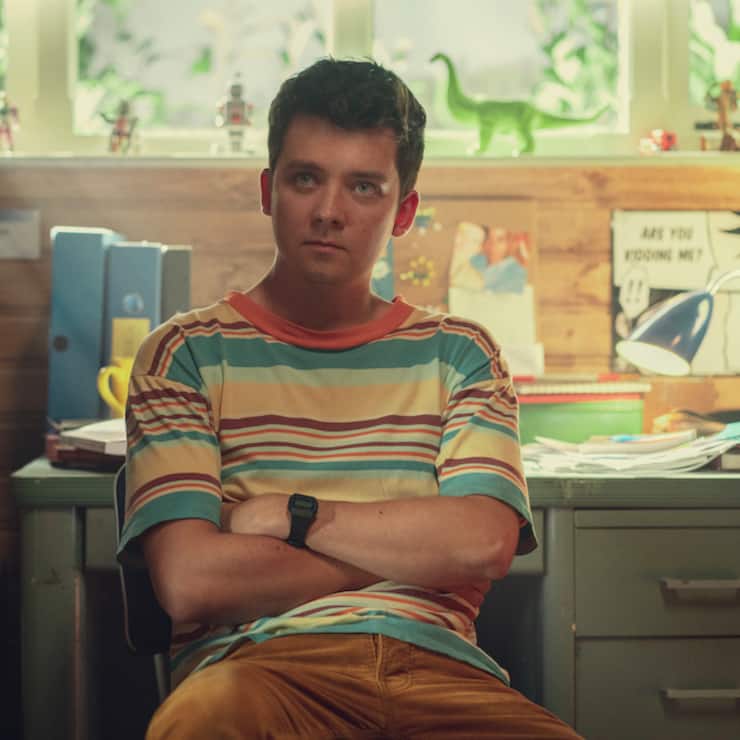 Otis Milburn (Asa Butterfield) in der finalen Staffeln von «Sex Education».
