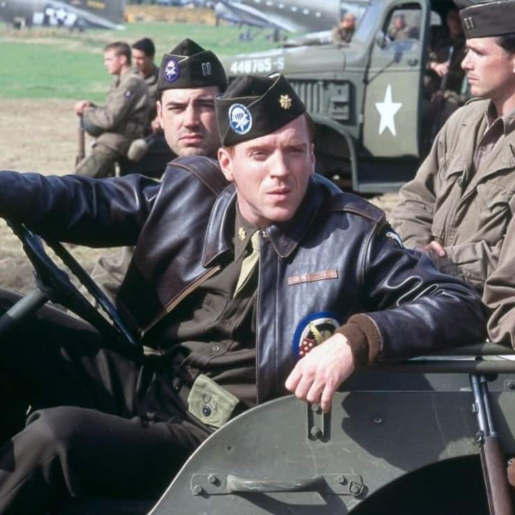Richard D. Winters (Damian Lewis) in «Band of Brothers».