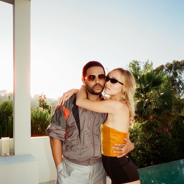 Jocelyn (Lily-Rose Depp) fühlt sich zu Tedros (The Weeknd) hingezogen. 