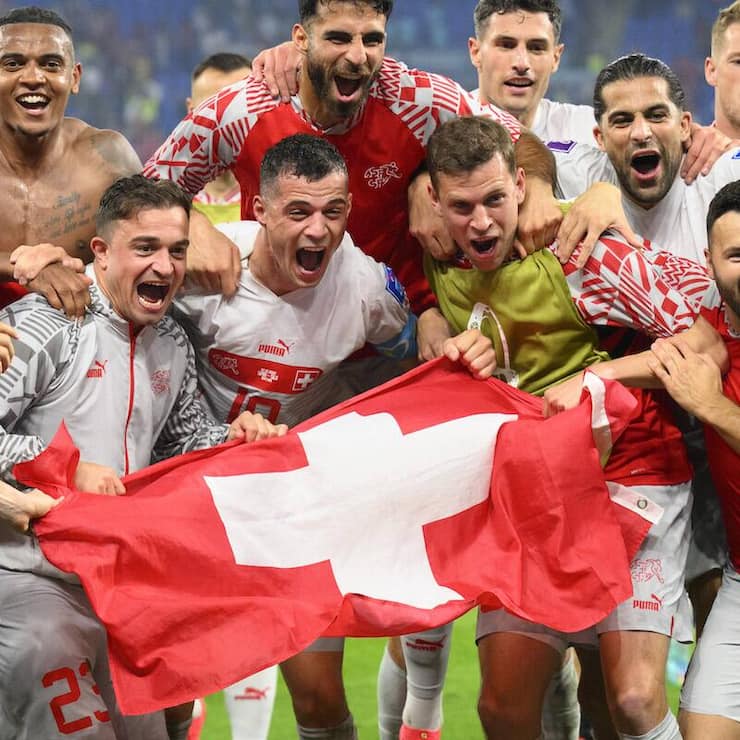 FUSSBALL WM 2022 VORRUNDE SRB CHE