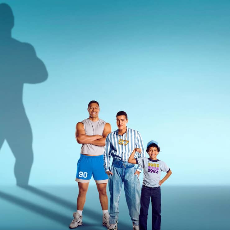 Adrian Groulx, Bradley Constant und Uli Latukefu (v. r.) spielen «The Rock».