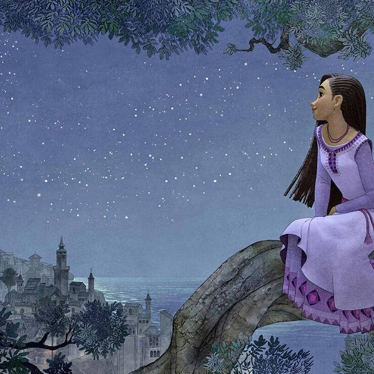 Kino – «Wish»: Asha (Stimme: Ariana De-Bose) wünscht sich einen Stern vom Himmel. 