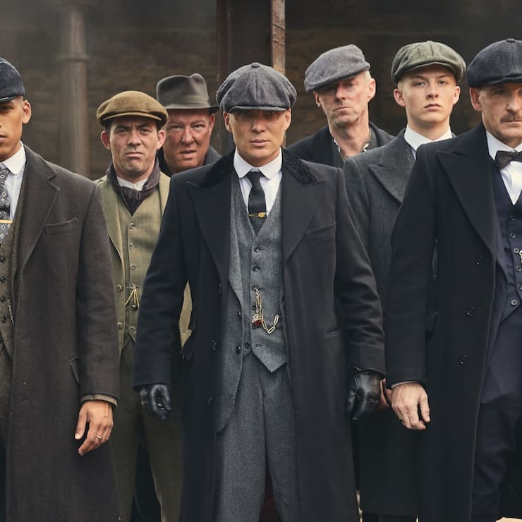 Todschick und ultrabrutal: die  Peaky Blinders um Thomas Shelby (Cillian Murphy, M.).