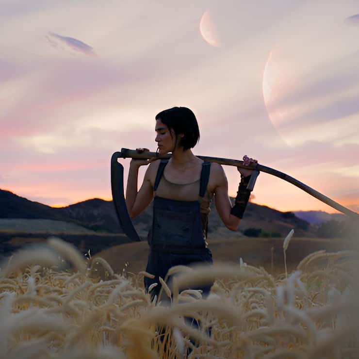 Sofia Boutella in Rebel Moon
