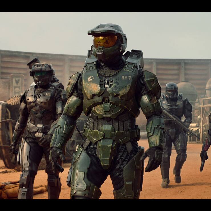Pablo Schreiber as Master Chief in «Halo».