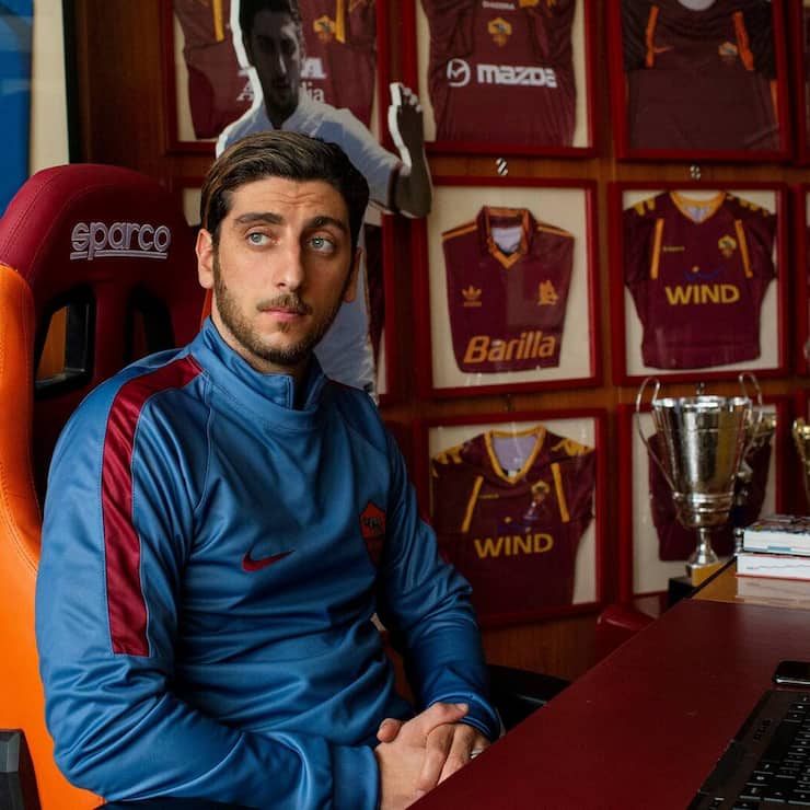 Pietro Castellitto in «Totti – Il Capitano»