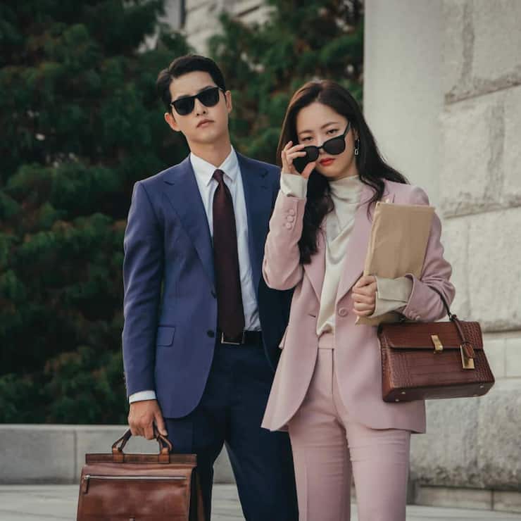 Serie «Vincenzo»: Vincenzo (Song Joong-ki) und Hong Cha-young (Jeon Yeo-been).